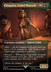 Cleopatra, Exiled Pharaoh (0119) (Borderless)